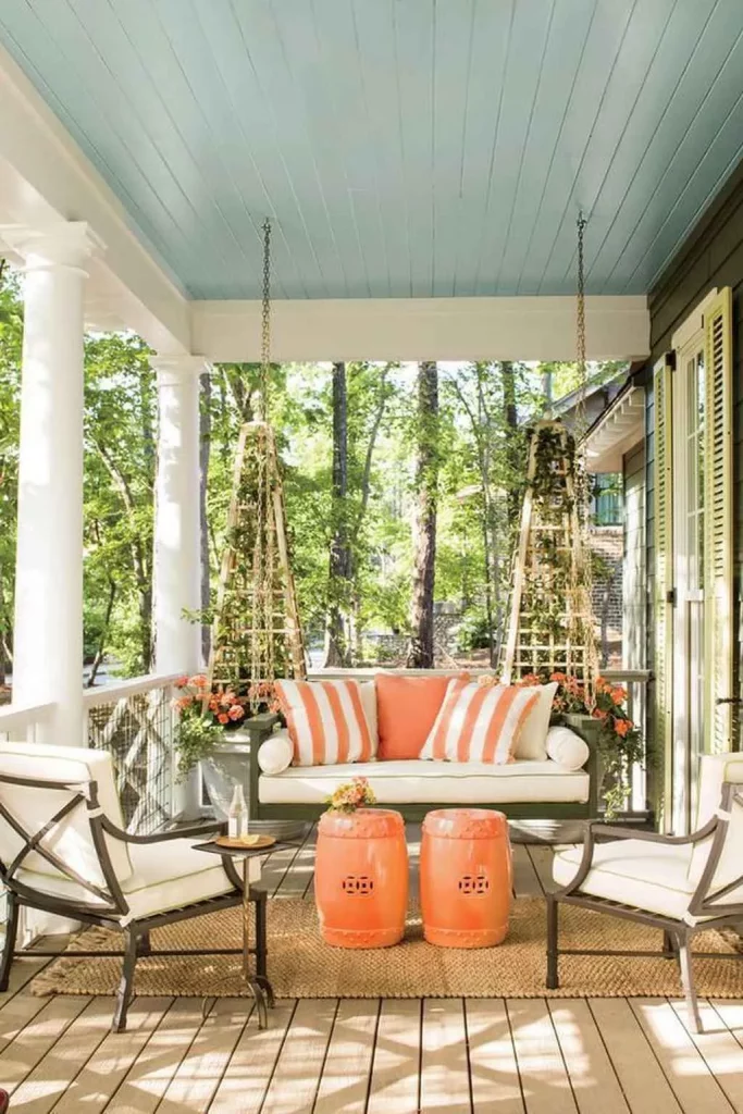 Porch Swing Color Ideas