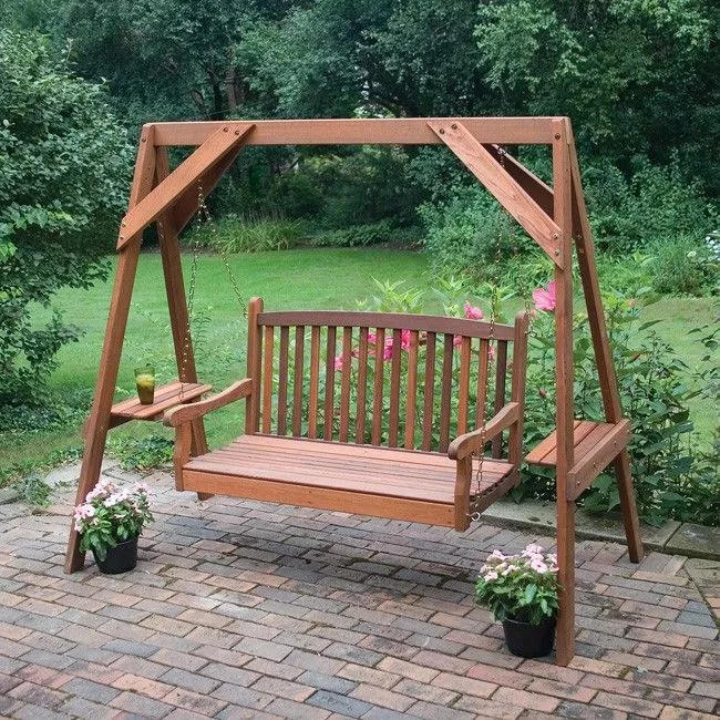 Wooden Porch Swing frame