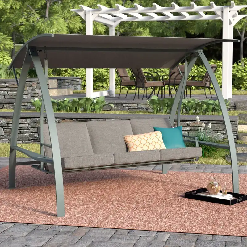 Marquette Porch Swing with Stand