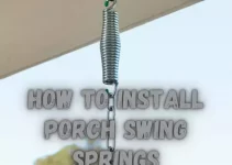 How to Install Porch Swing Springs. Inspiring Tips!