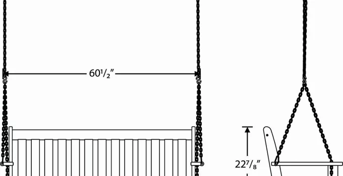 What Is The Standard Porch Swing Dimensions?