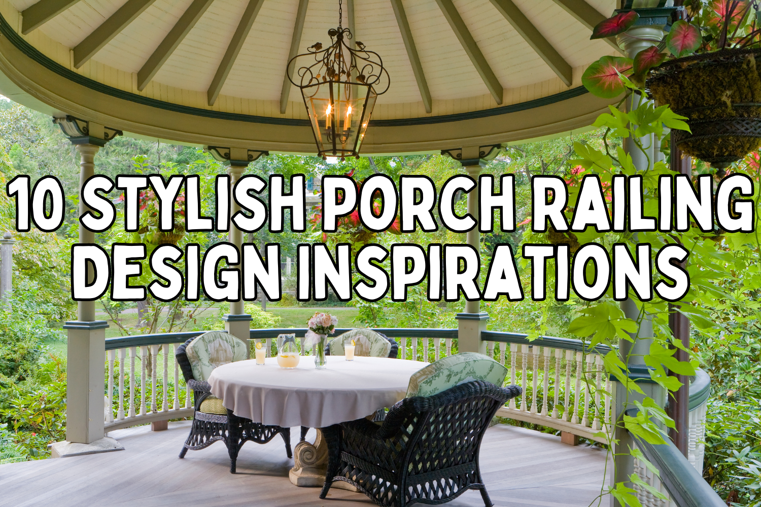 10 Stylish Porch Railing Design Inspirations to Elevate Your Home's ...