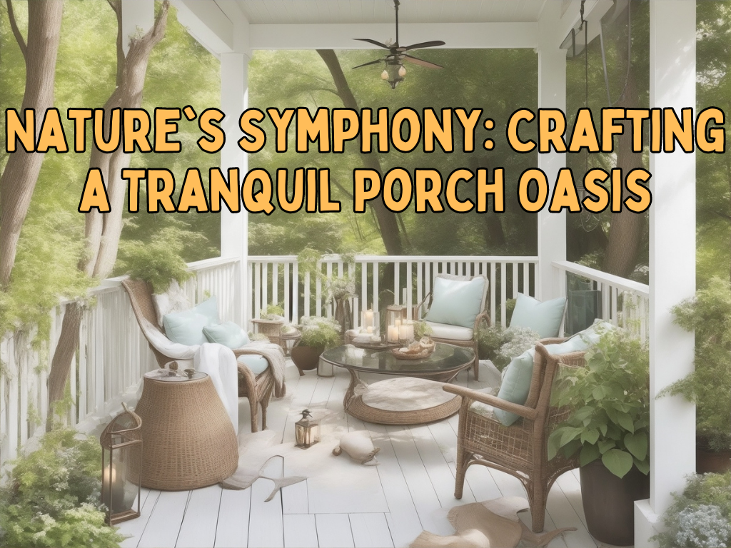 Nature's Symphony: Crafting a Tranquil Porch Oasis