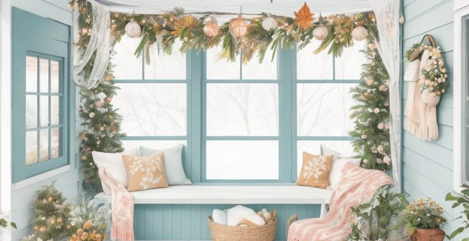 Beautifying Your Enclosed Front Porch for Every Season 🍁🌷☀️❄️