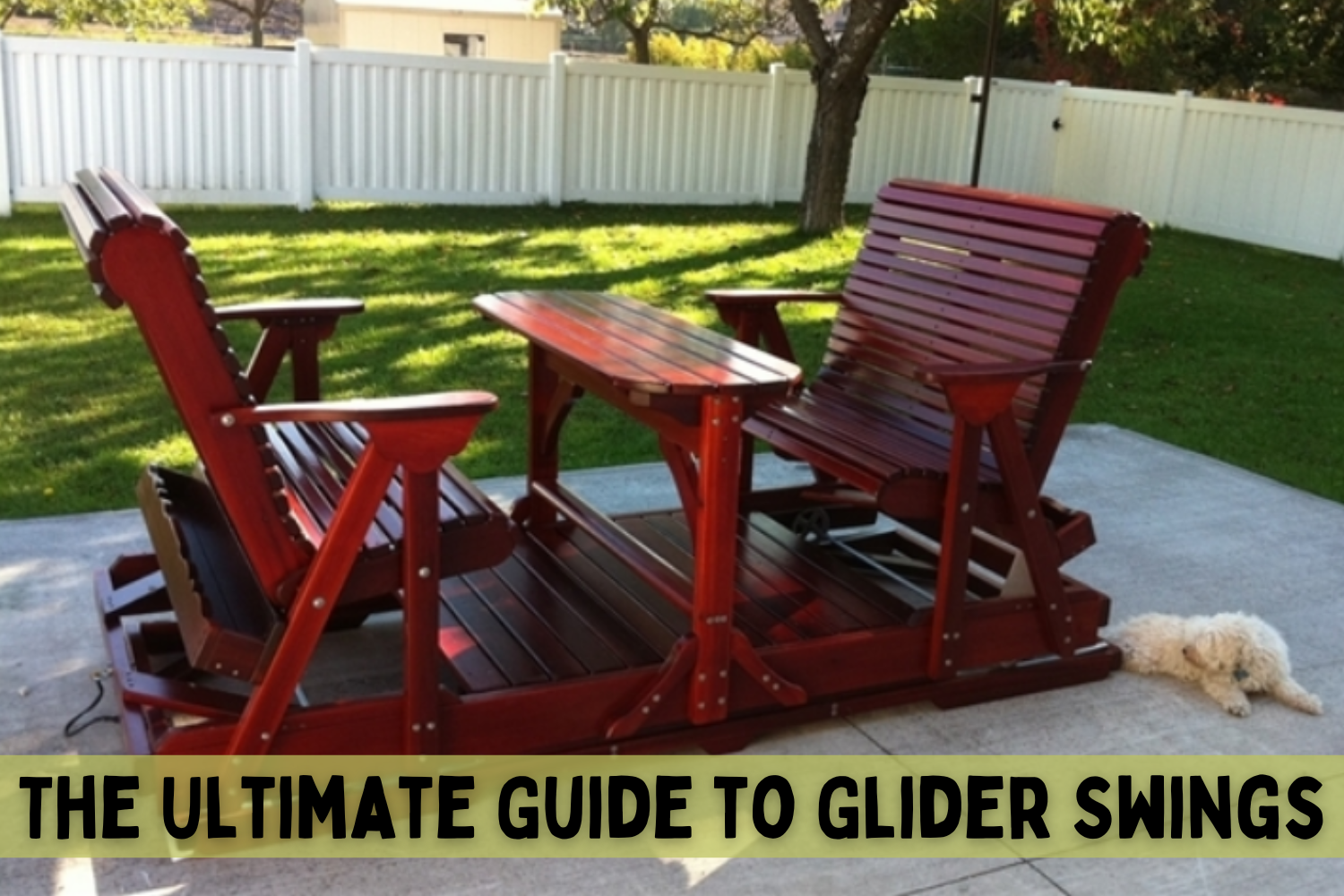 The Ultimate Guide to Glider Swings Essentials for Every Homeowner 🏡