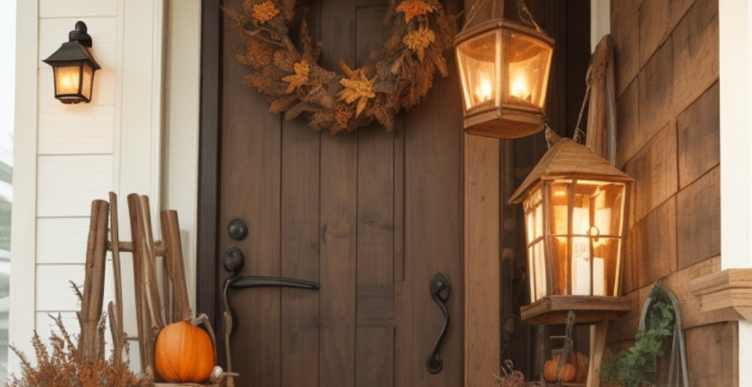 Rustic Autumn Front Porch Decor: A Guide to Embracing the Season 🍂