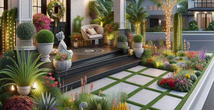 Transform Your Front Porch with a Stunning Flower Bed: 5 Must-Try Tips!