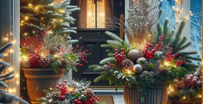 Winter Planters for Front Porches: Transform Your Entryway into a Winter Wonderland