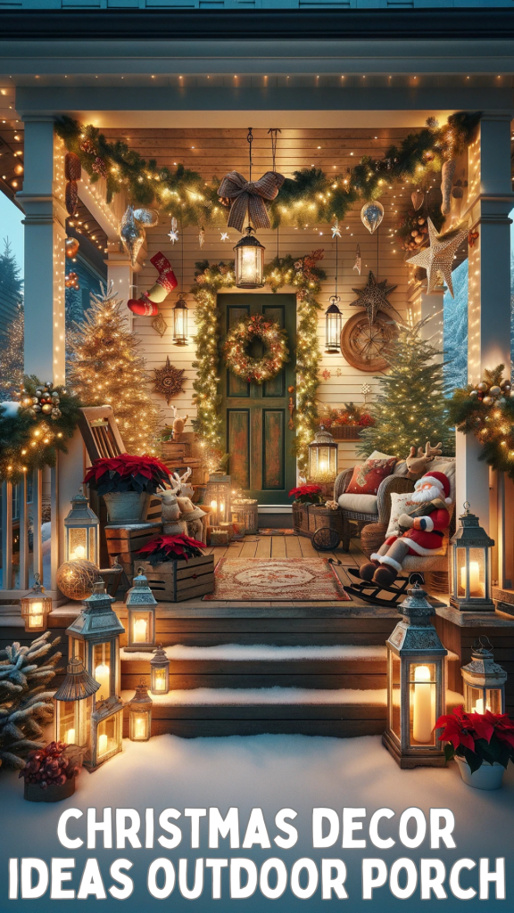 Transform Your Outdoor Porch into a Festive Wonderland with These ...