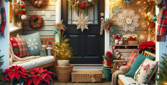 Affordable DIY Front Porch Christmas Decor Ideas to Enchant Your Guests
