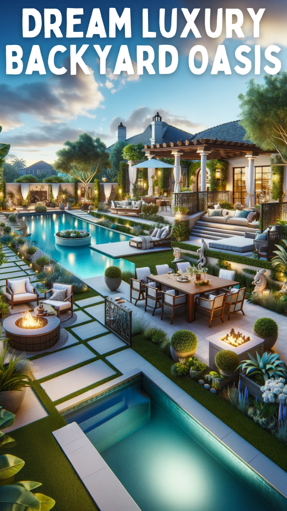 Dream Luxury Backyard Oasis