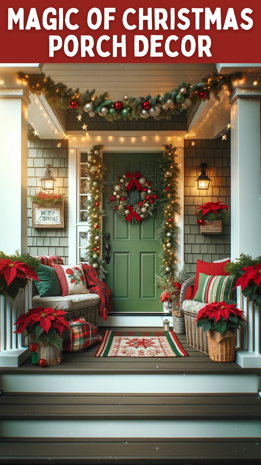 Unveiling the Magic of Christmas Porch Decor: Transform Your Entrance ...