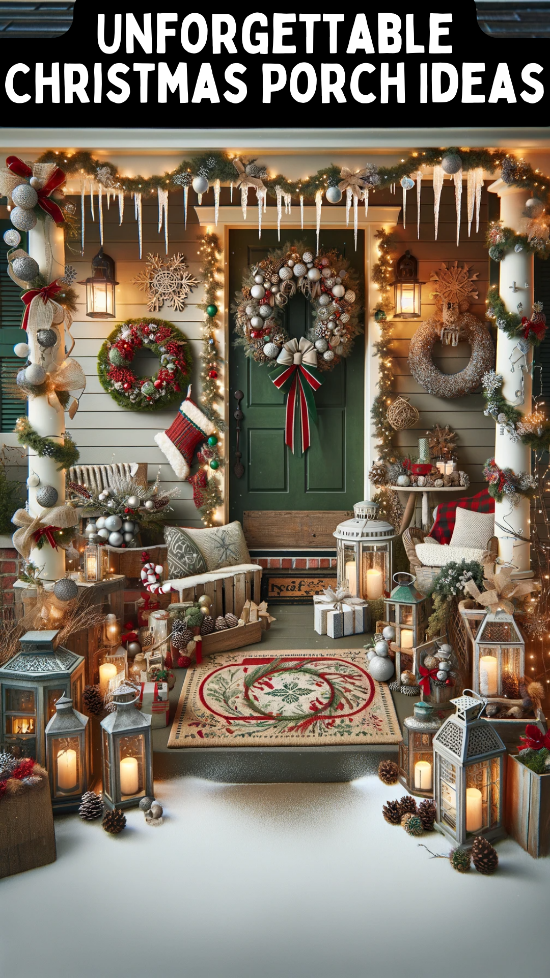 Transform Your Porch into a Winter Wonderland: Unforgettable Christmas ...
