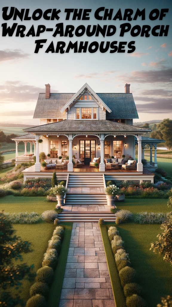 Unlock the Charm of Wrap-Around Porch Farmhouses