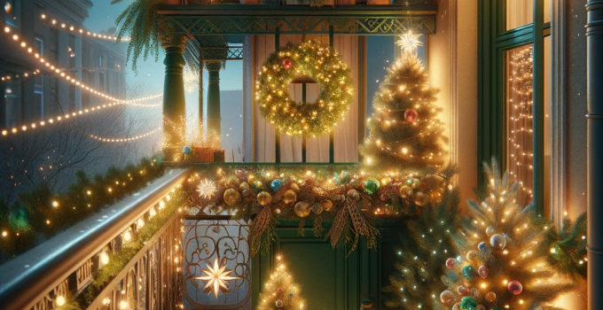 Transform Your Balcony into a Winter Wonderland with These Christmas Decor Ideas