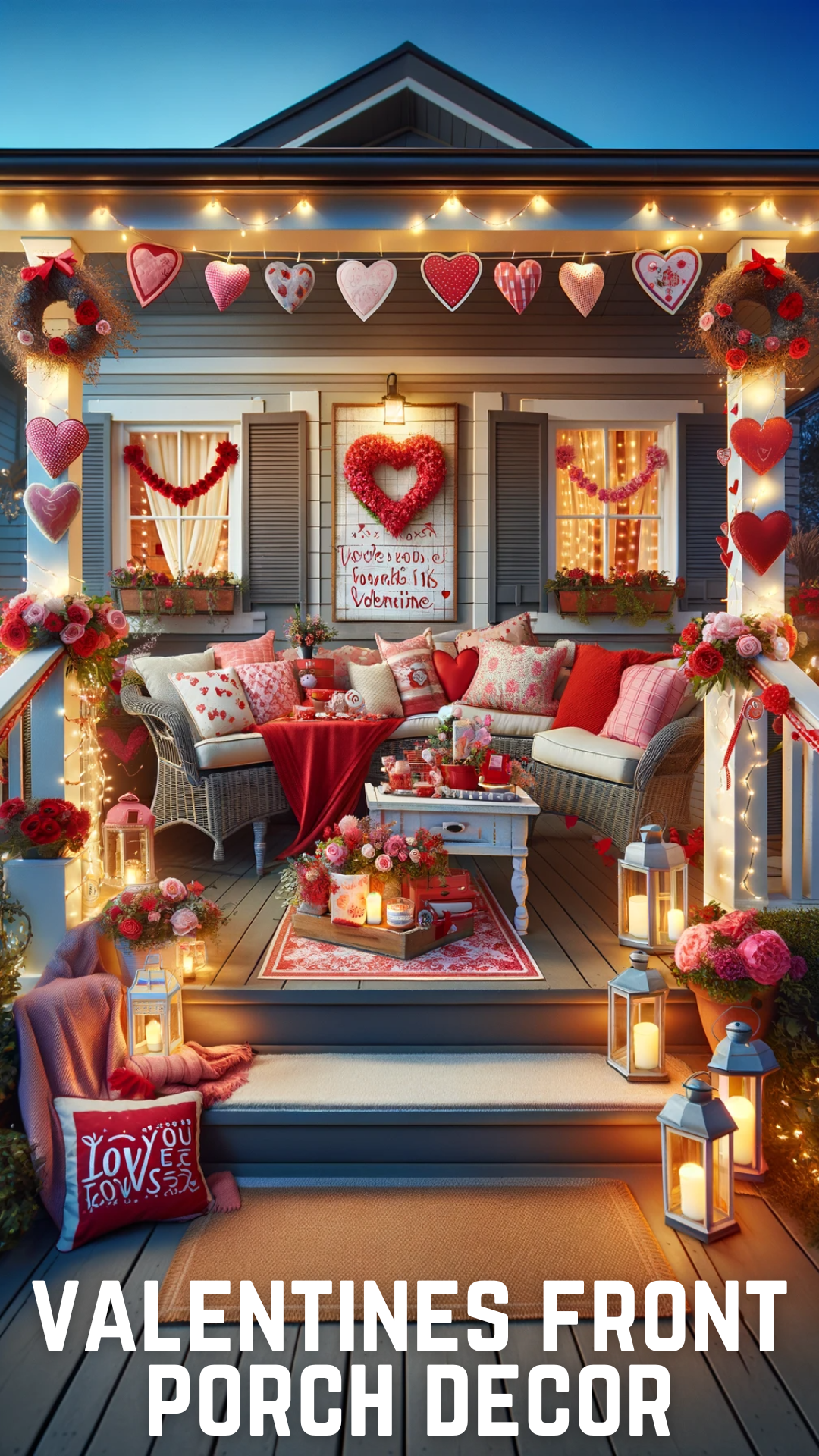 10 Irresistible Ideas for Valentine's Day Front Porch Decor ...