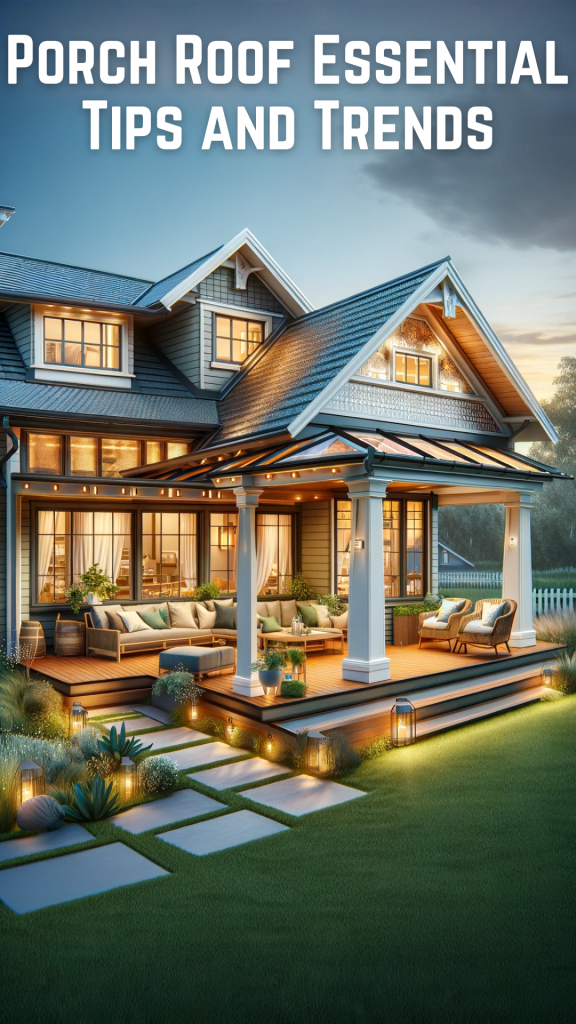 Porch Roof Essential Tips and Trends