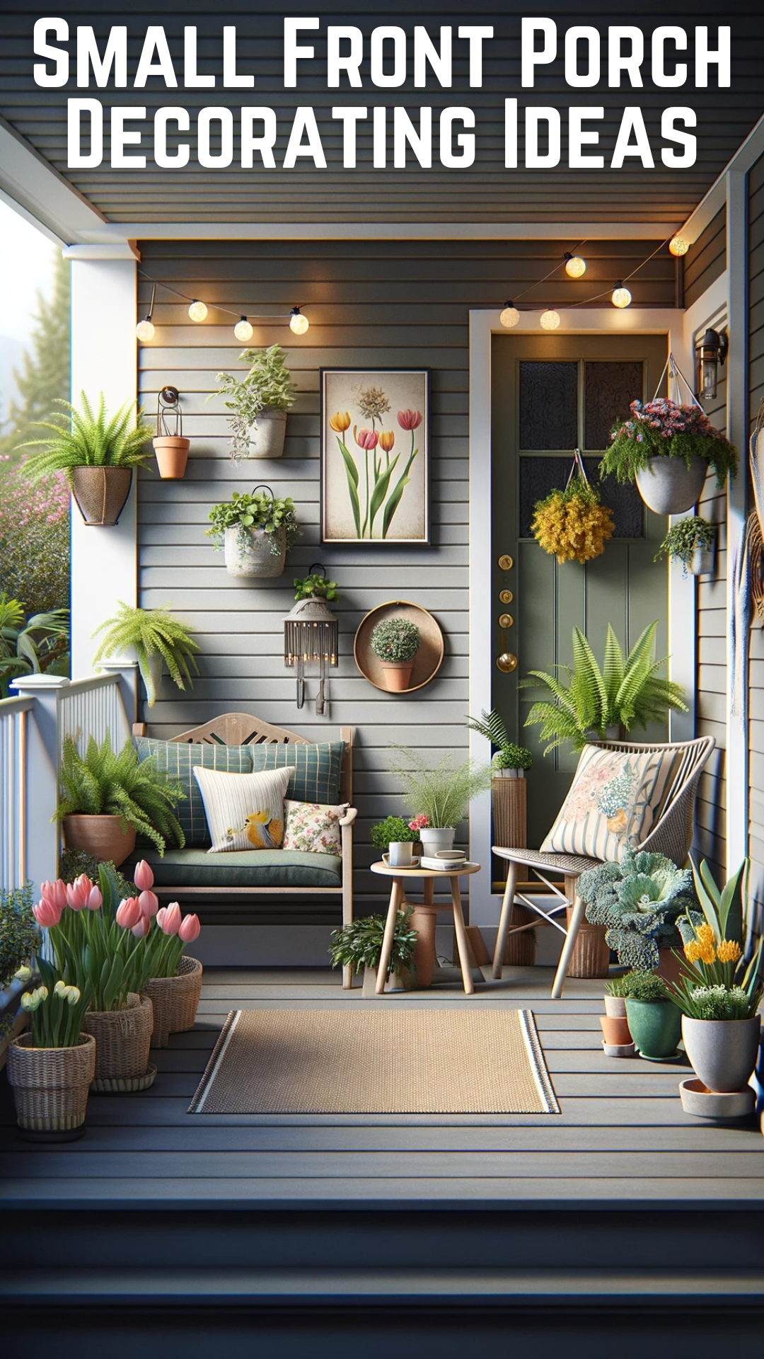 Small Front Porch Decorating Ideas to Transform Your Home's Entrance ...