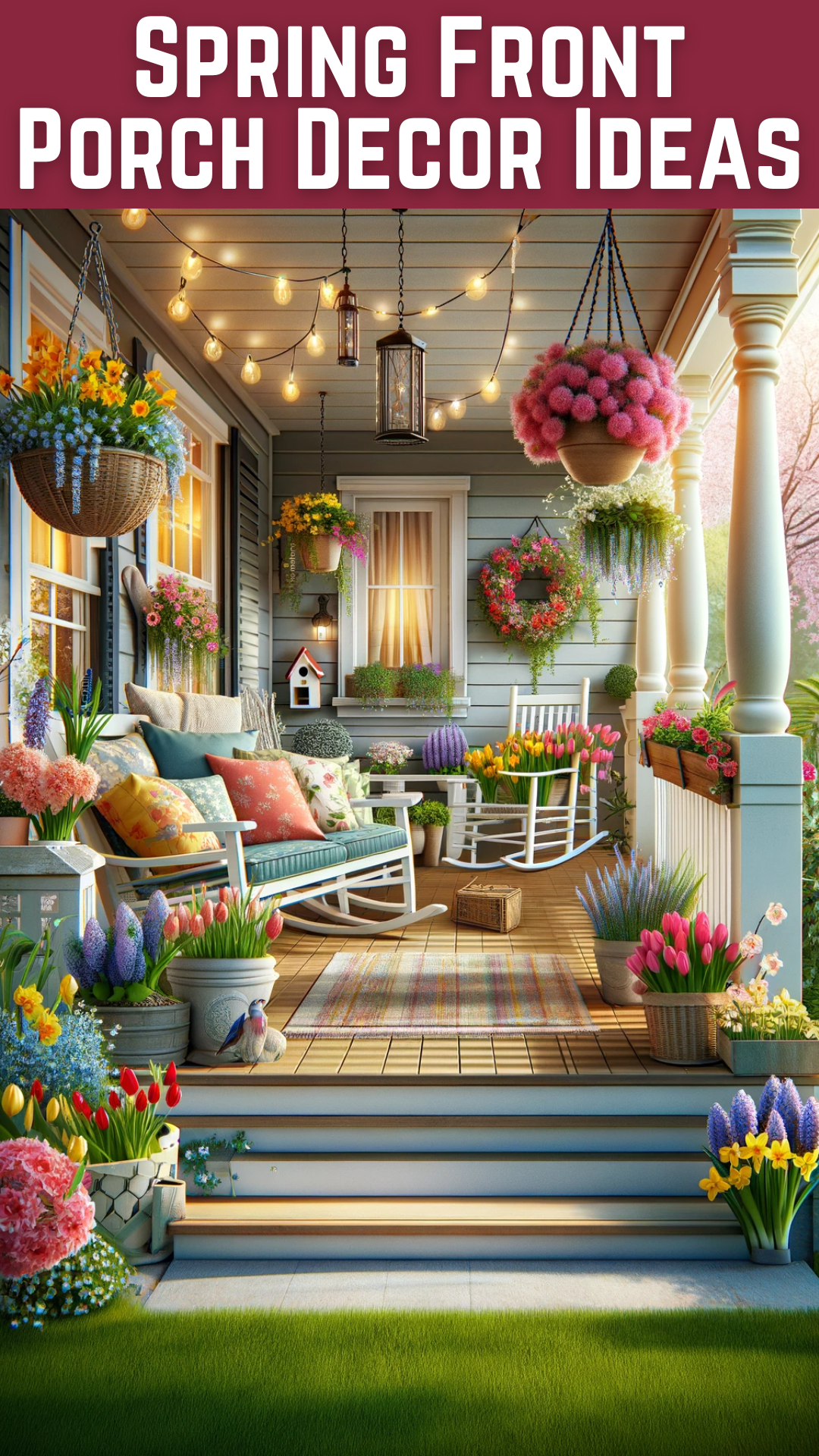 Spring Front Porch Decor Ideas to Refresh Your Home's Entrance ...