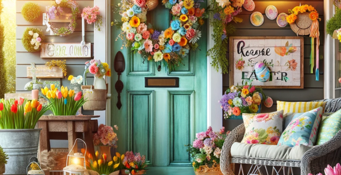 Brighten Your Home This Spring: Unveil the Charm of Easter Porch Decor