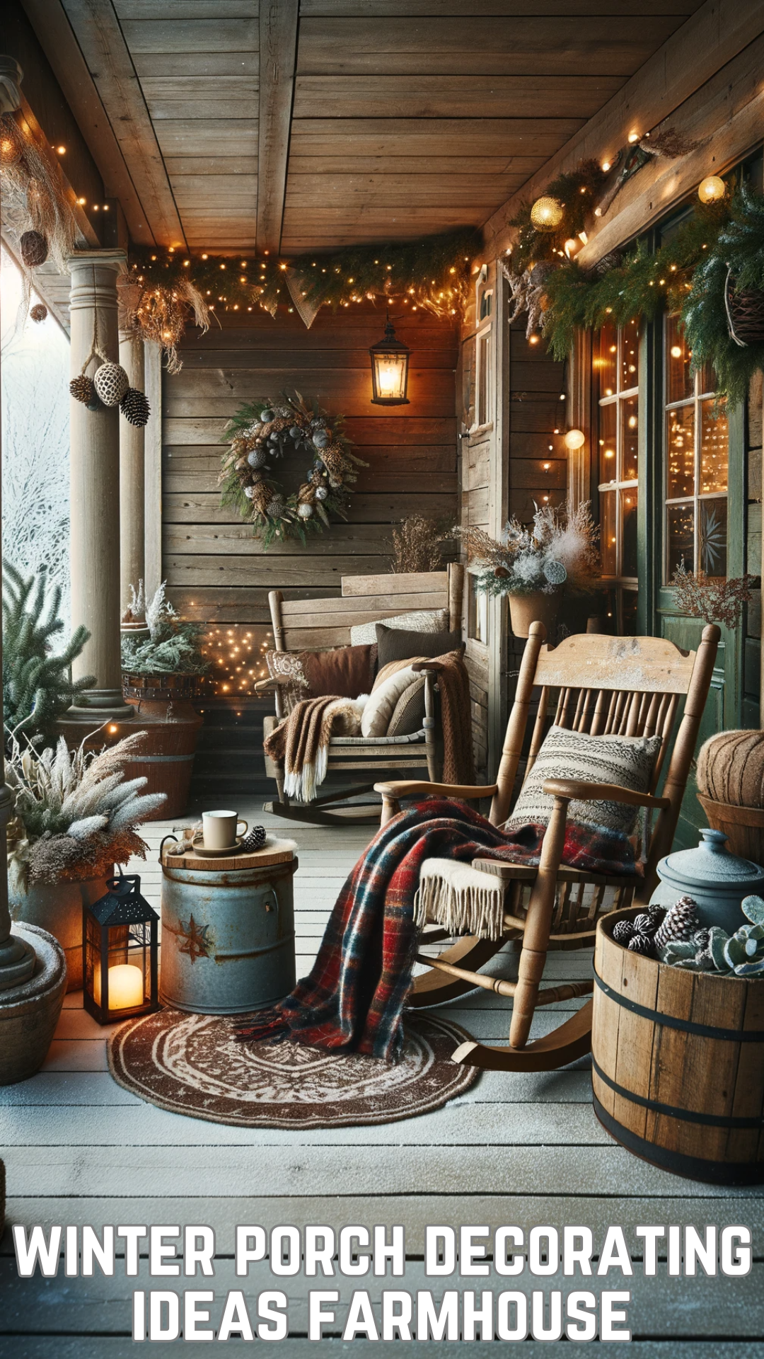 Transform Your Winter Porch with Farmhouse Charm: Essential Decorating ...