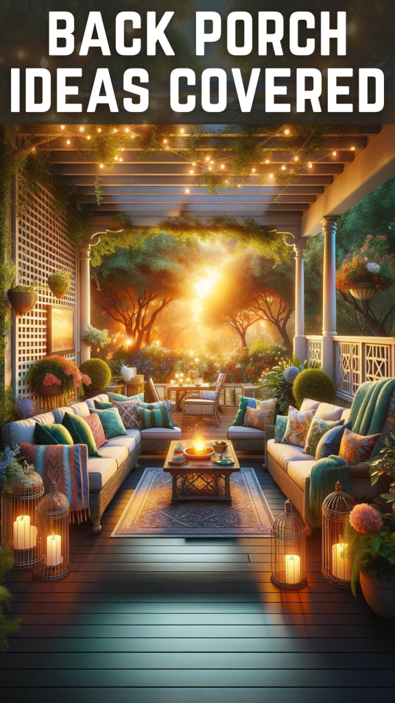 back porch ideas covered