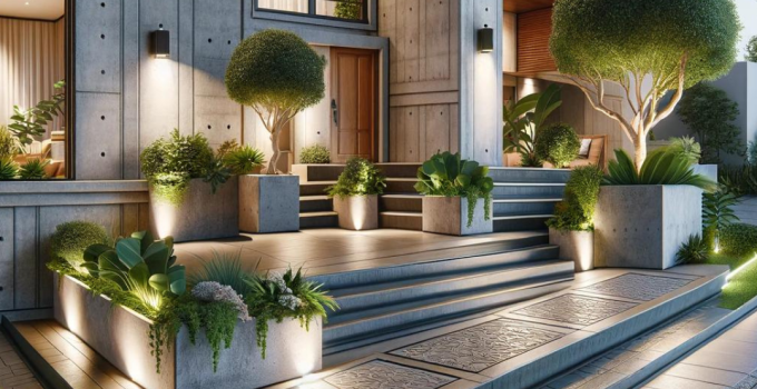 Transform Your Home’s Entrance with a Stunning Concrete Front Porch