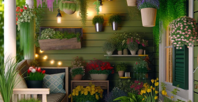 Transform Your Porch into a Lush Garden Paradise: Unleash Your Green Thumb Today!