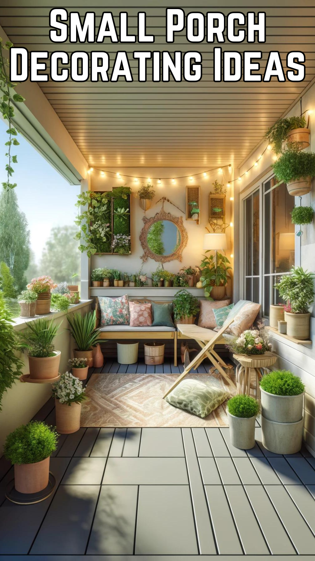 Transform Your Tiny Space into a Cozy Retreat: Small Porch Decorating ...