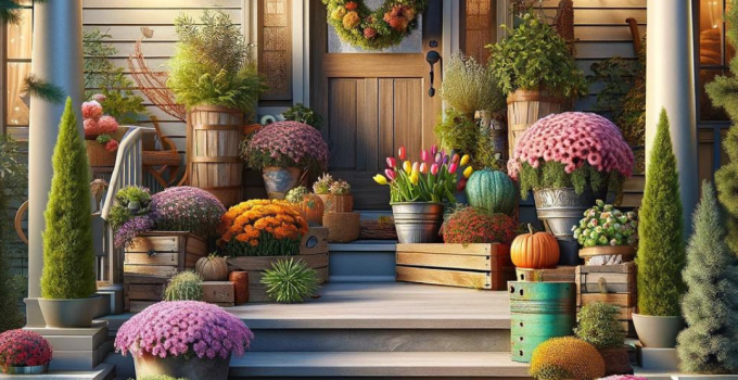 Transform Your Front Porch with These Eye-Catching Planter Ideas