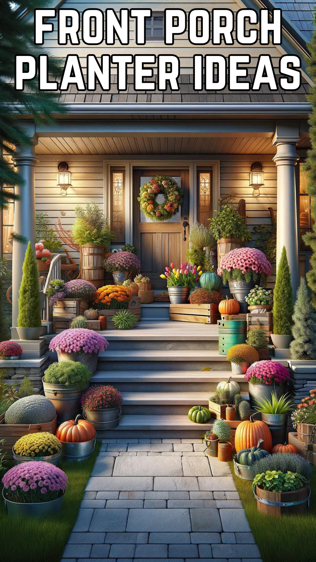 Transform Your Front Porch with These Eye-Catching Planter Ideas ...