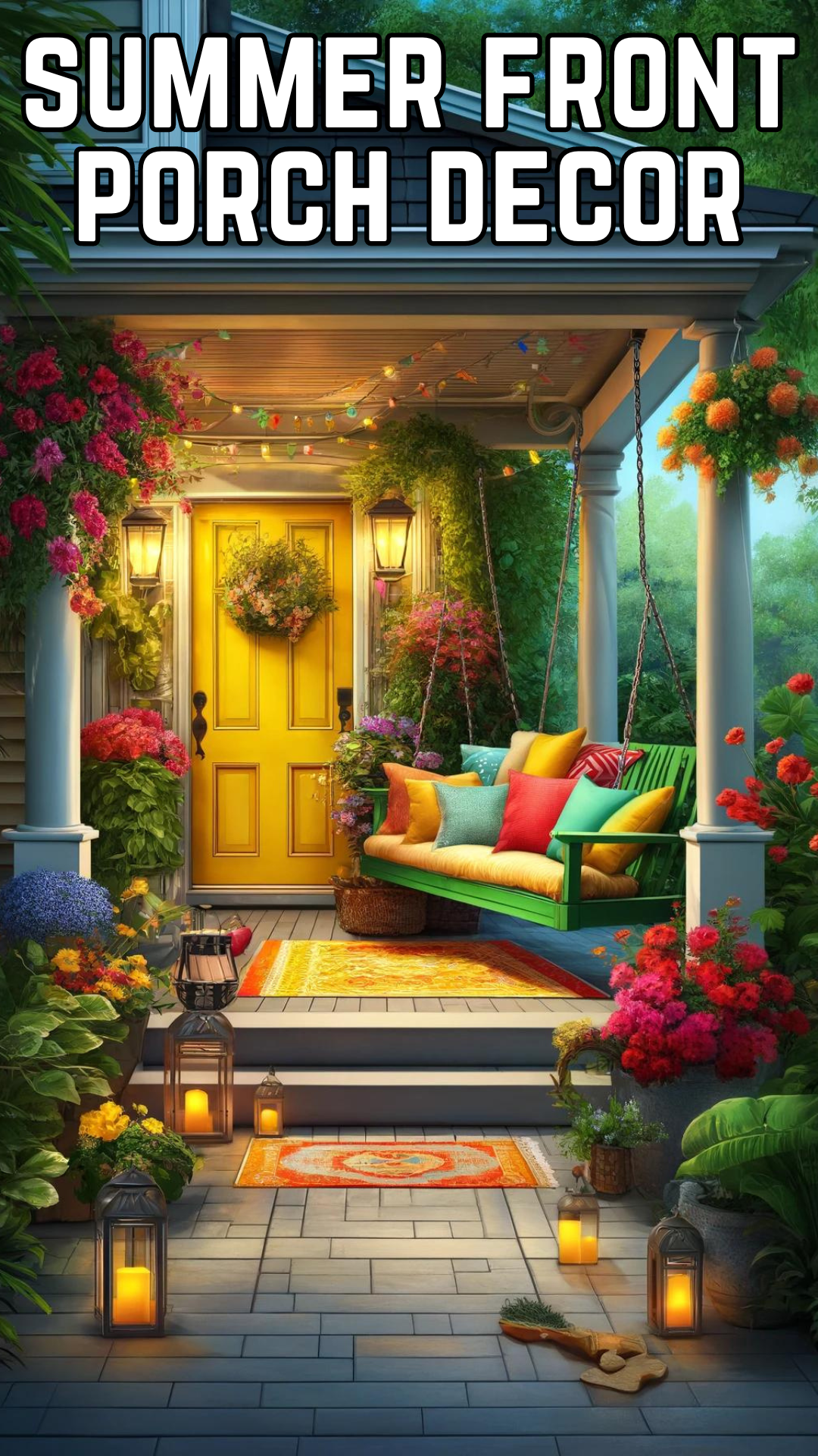 Transform Your Front Porch with Summer Decor Ideas That Will Make Your ...