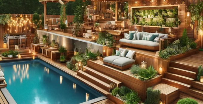 Transform Your Backyard with These Amazing Above Ground Pool Deck Ideas