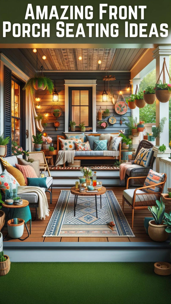 Amazing Front Porch Seating Ideas