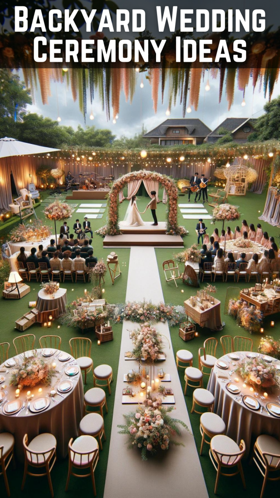 Backyard Wedding Ceremony Ideas