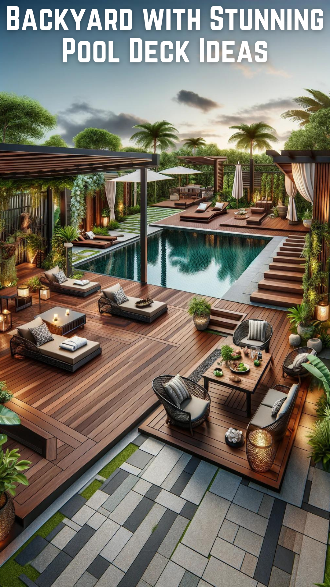 Transform Your Backyard with These Stunning Pool Deck Ideas ...