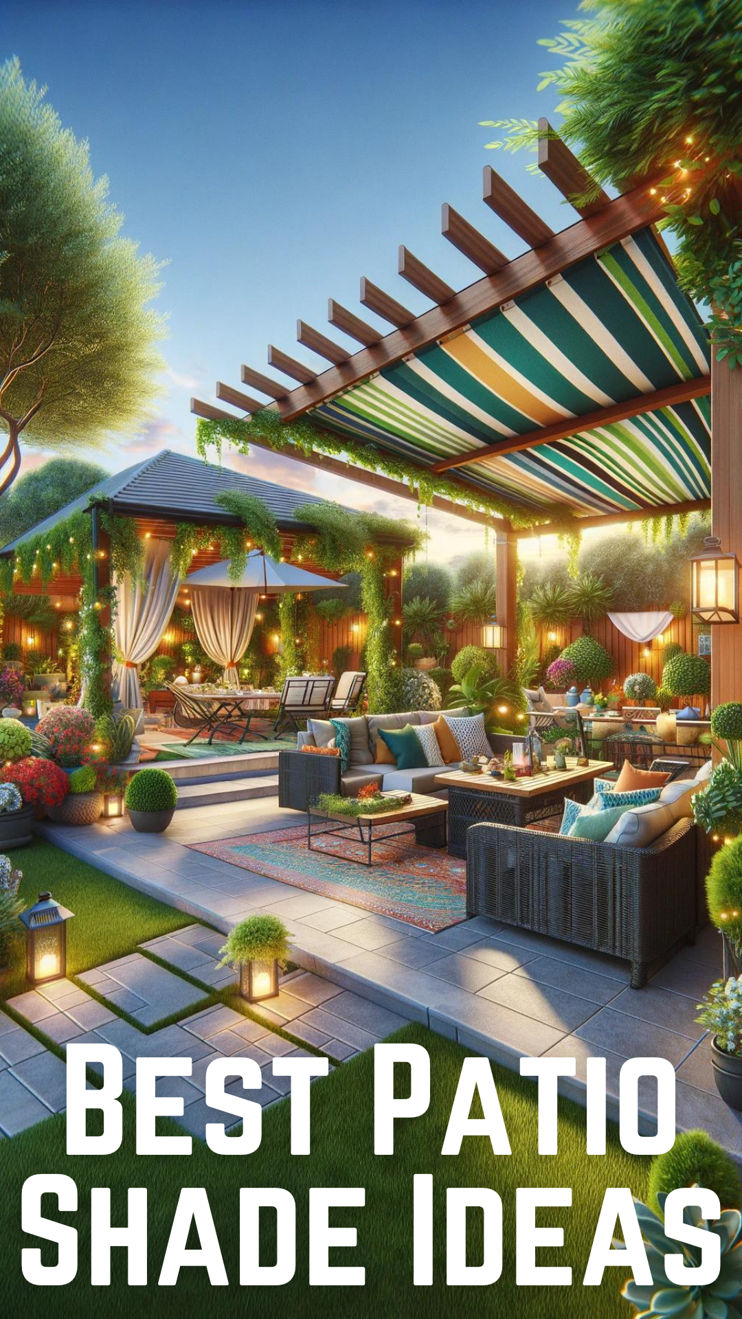Discover the Best Patio Shade Ideas for a Cool and Comfortable Backyard ...