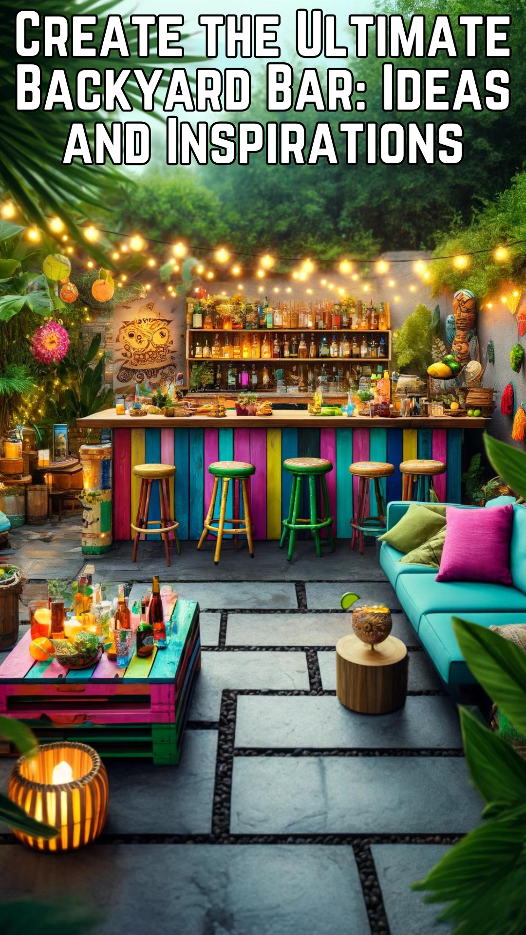 Create the Ultimate Backyard Bar: Ideas and Inspirations - Dekorationsideen