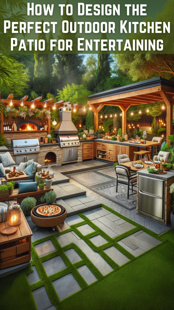 How to Design the Perfect Outdoor Kitchen Patio for Entertaining