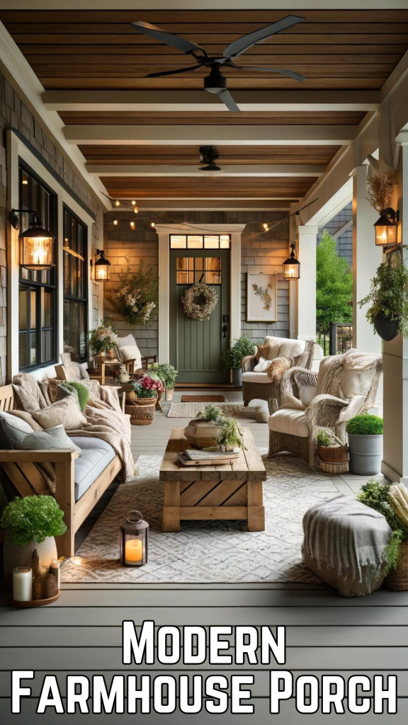 Modern Farmhouse Porch