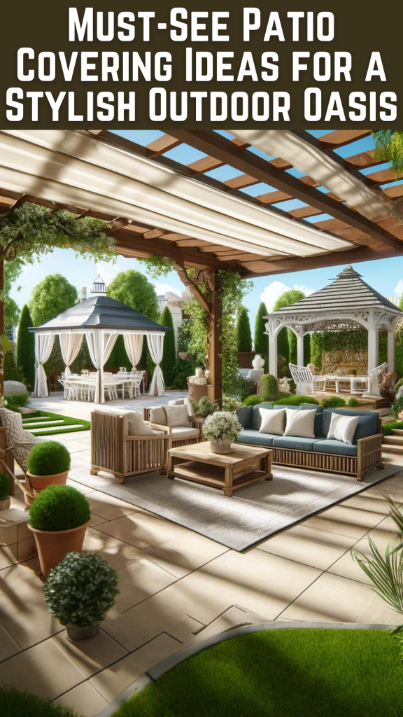 Must-See Patio Covering Ideas for a Stylish Outdoor Oasis