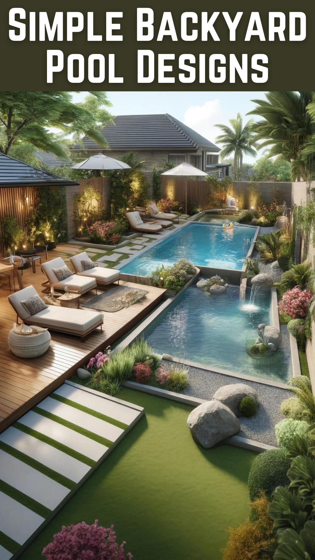 Simple Backyard Pool Designs to Make Your Summer Amazing - Dekorationsideen