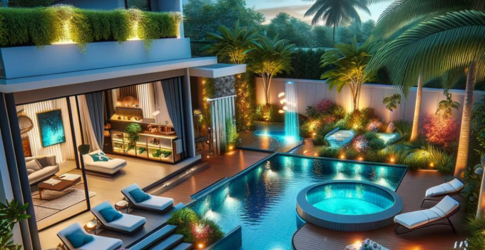 Lush and Luxurious: Small Backyard Pool Inspirations