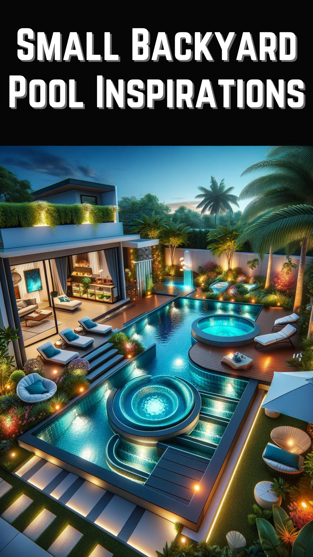 Lush and Luxurious: Small Backyard Pool Inspirations - Dekorationsideen