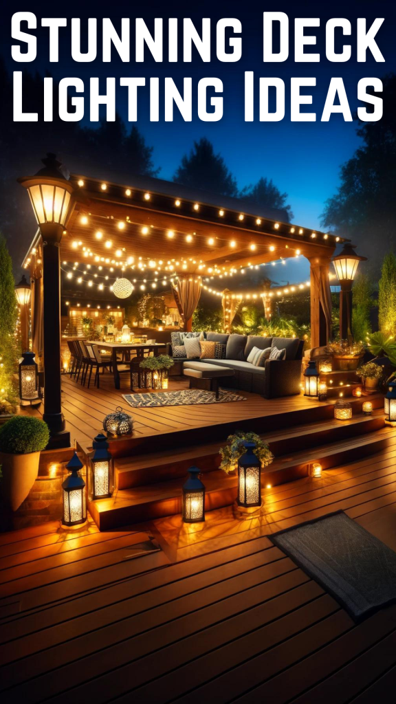 Stunning Deck Lighting Ideas