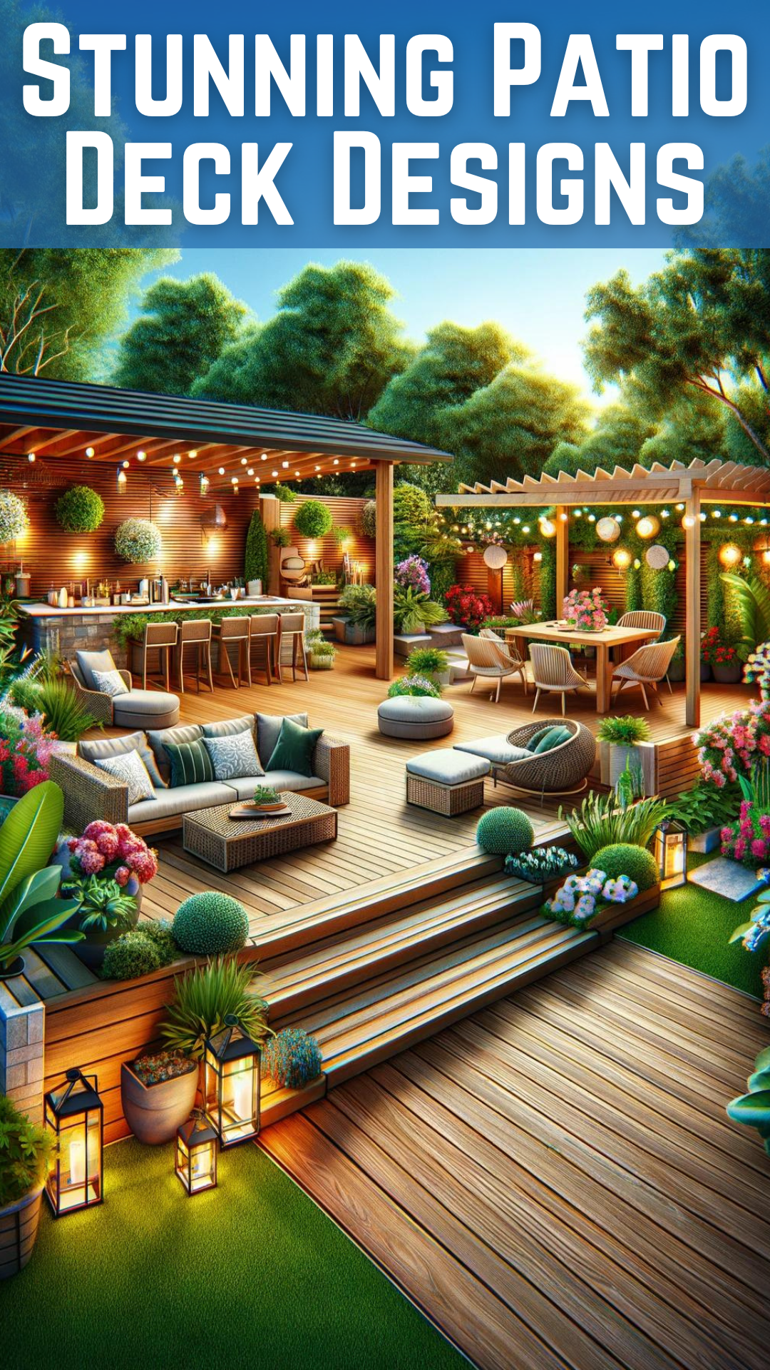 Unlocking Your Outdoor Oasis with Stunning Patio Deck Designs ...