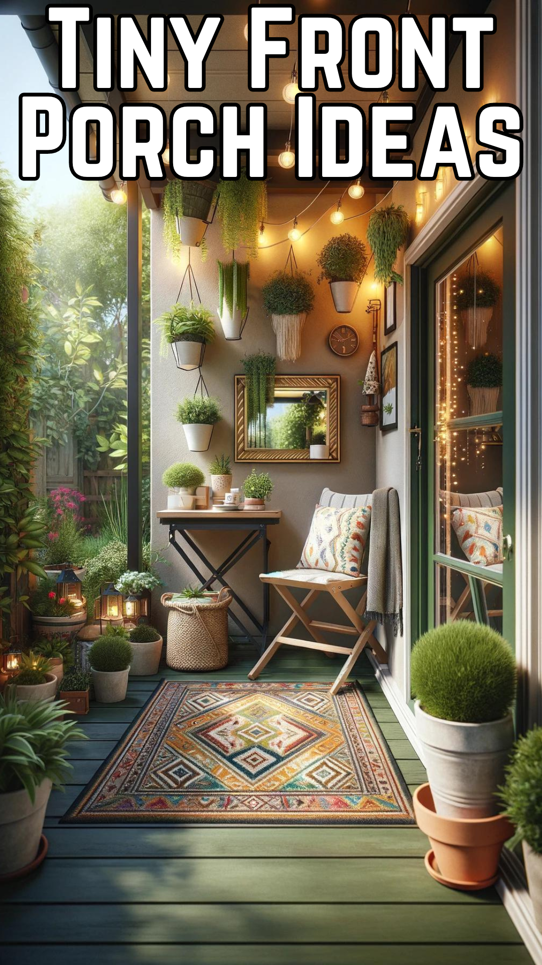 🏡 Small but Stunning: Transform Your Tiny Front Porch Ideas into a ...