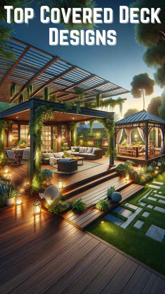 Top Covered Deck Designs