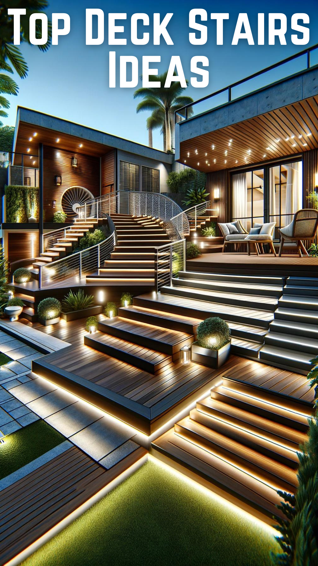 Top Deck Stairs Ideas for Transforming Your Outdoor Space ...
