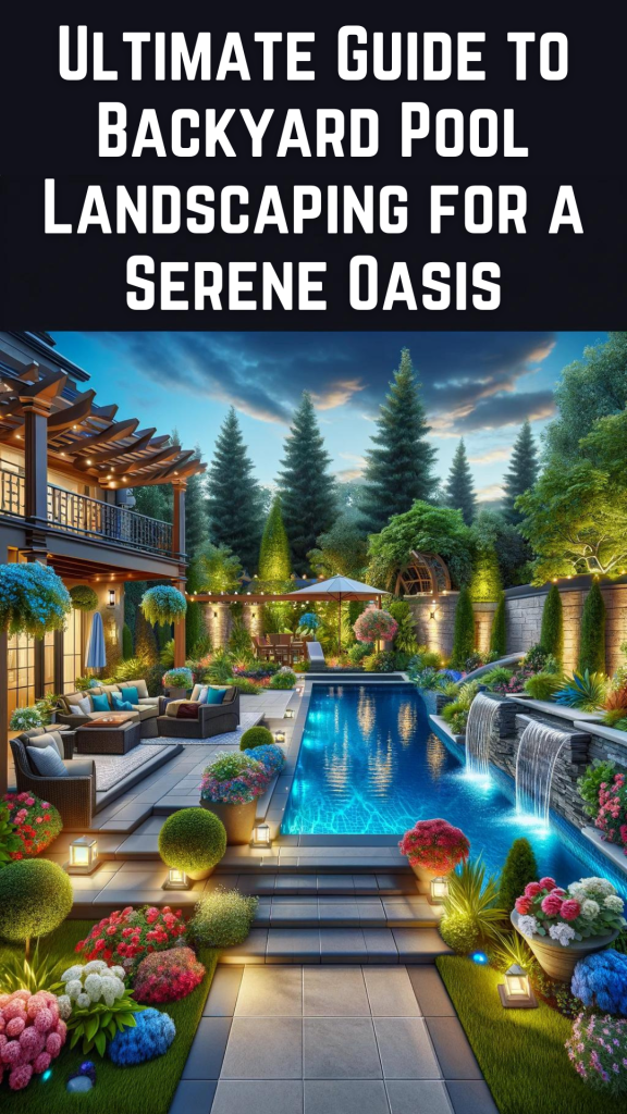 Ultimate Guide to Backyard Pool Landscaping for a Serene Oasis